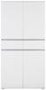 Večnamenska Omara Bianco -Exklusiv- - bela, Moderno, leseni material (100/200/37cm) - Modern Living