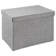 Škatla Za Shranjevanje Cindy -ext- -top- - siva, Moderno, tekstil (38/26/24cm) - Mömax modern living Škatla Za Shranjevanje Cindy -ext- -top- - siva, Moderno, tekstil (38/26/24cm) - Mömax modern living