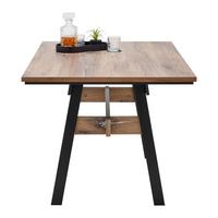 Esstisch Portofino in Evoke Eiche - Anthrazit, Basics, Holzwerkstoff (160/90/76cm) - Mömax