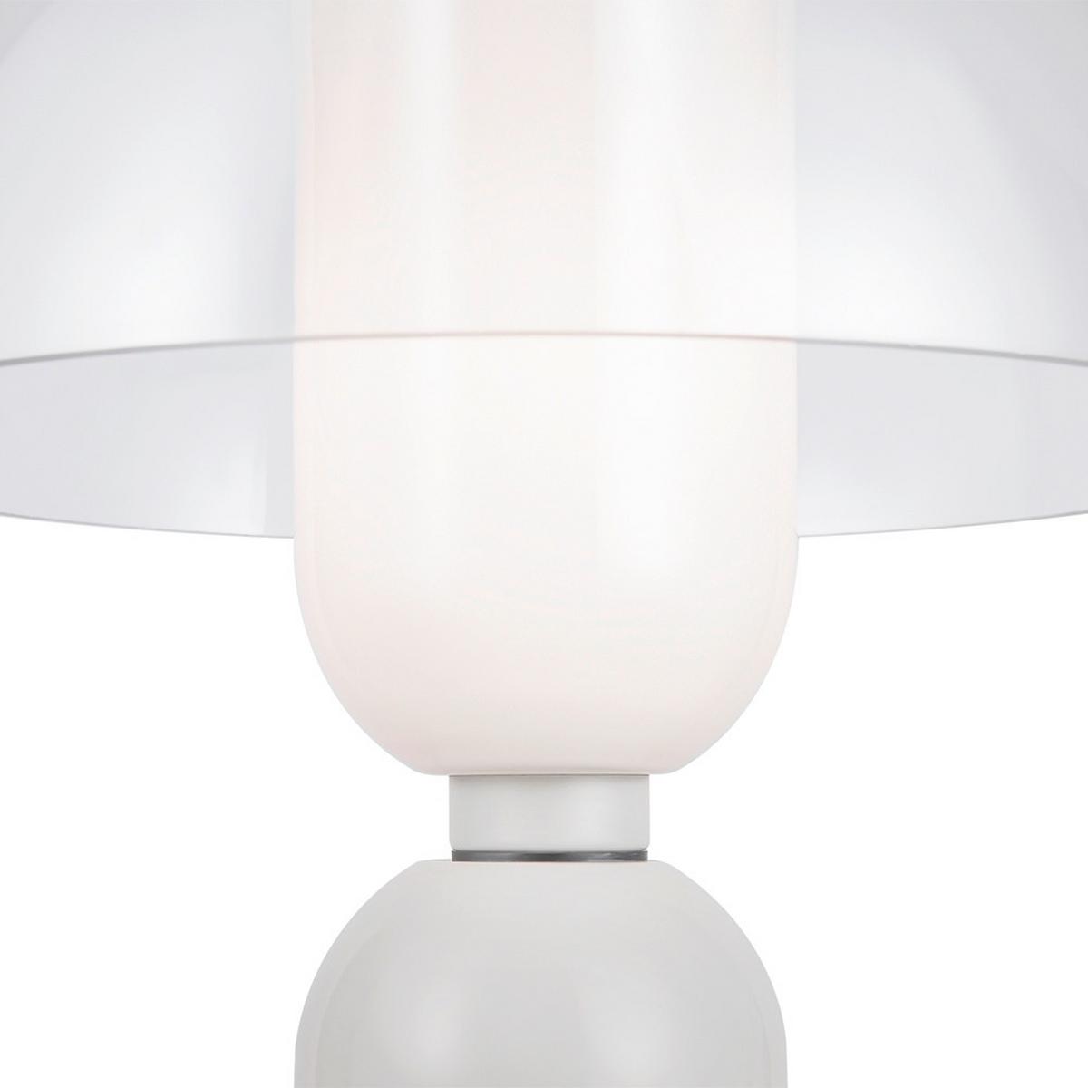 TISCHLEUCHTE MEMORY - Weiss, Modern, Keramik/Metall (30/42,5cm) - MAYTONI