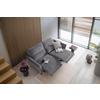 2-SITS SOFFA CAPE TOWN - mörkgrå/svart, Modern, metall/trä (200/98/93cm) - Mömax