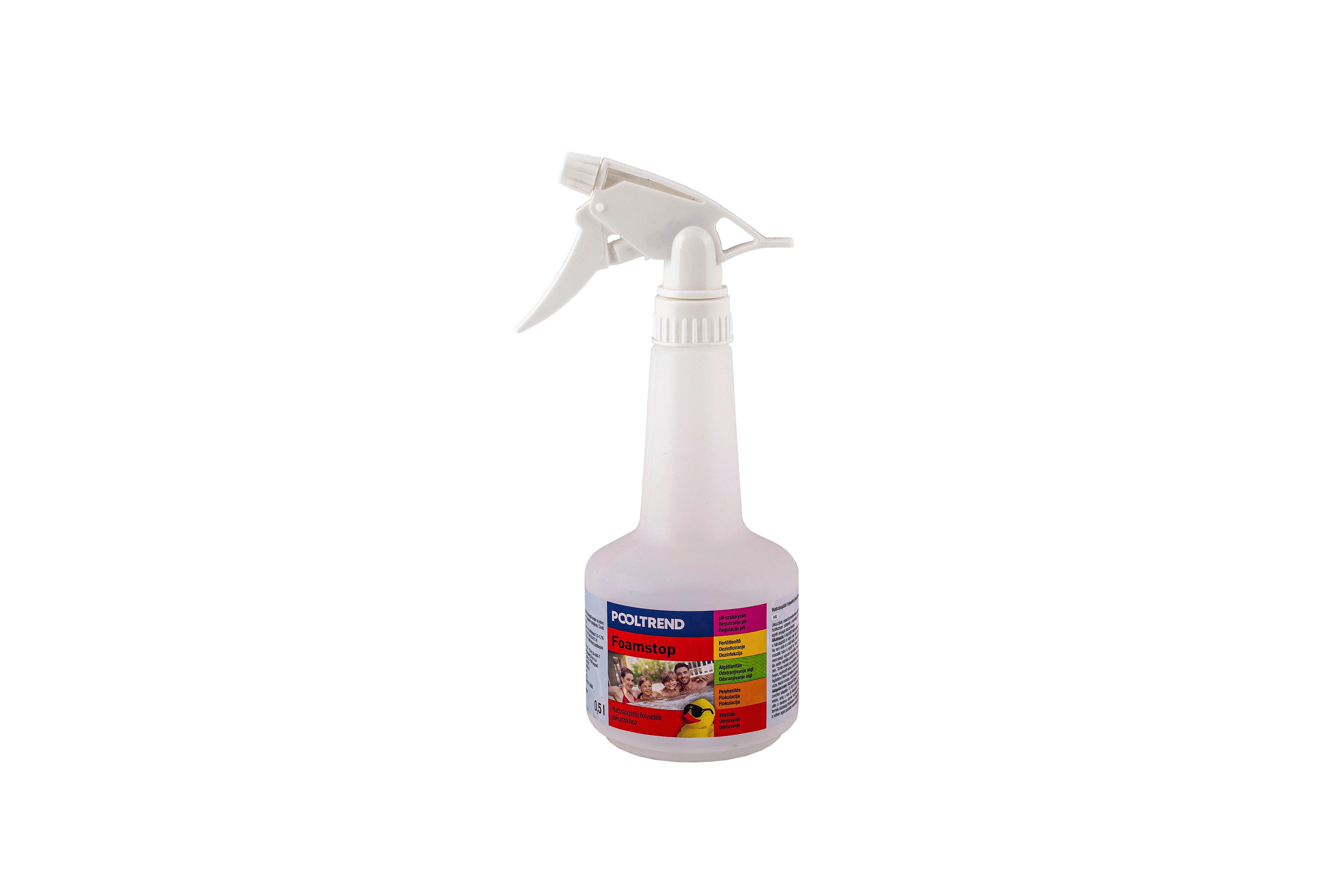 Habzásgátló Folyadék Foam Stop - sárga/fekete, műanyag (0,5l)