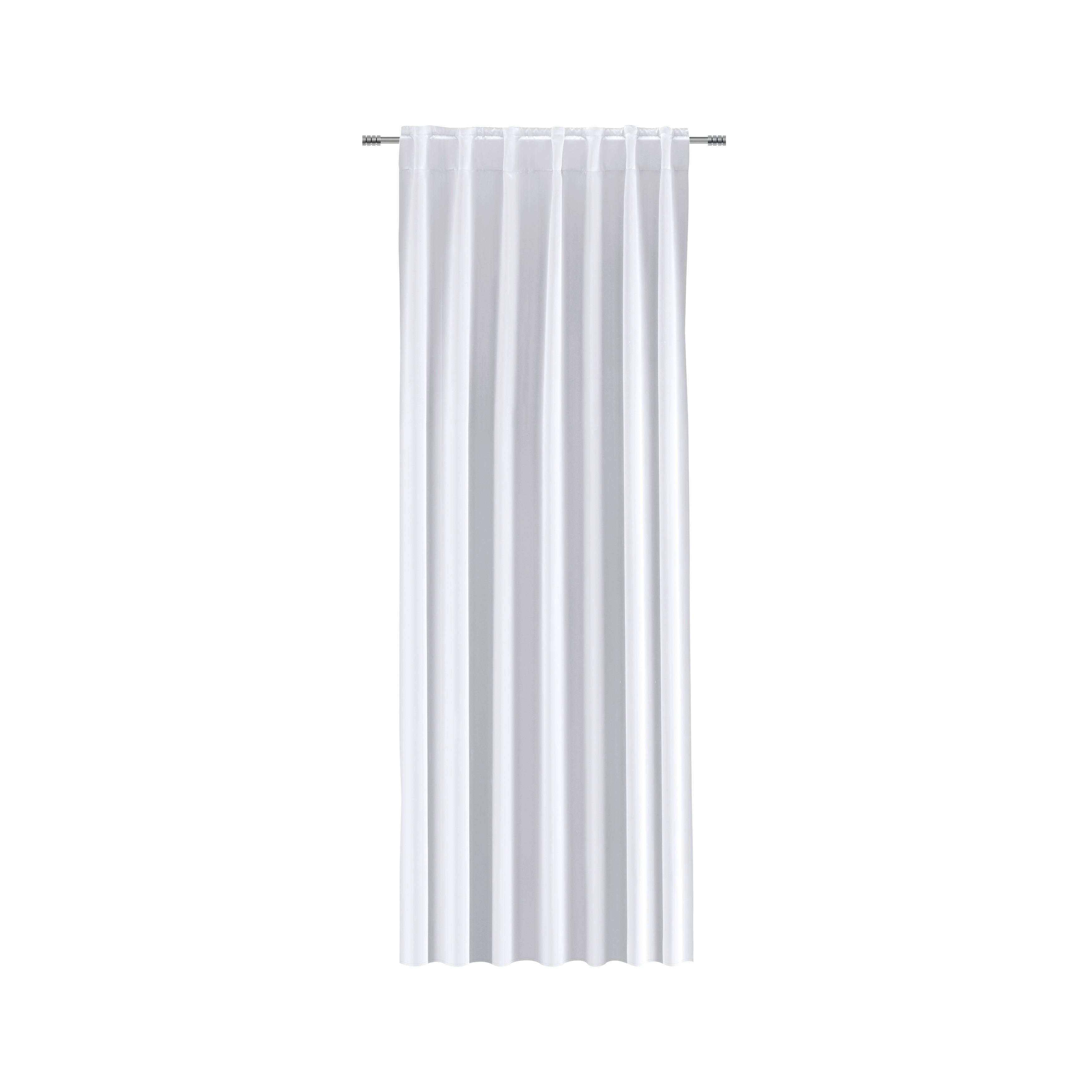 Verdunkelungsvorhang Riccardo Offwhite ca. 140x245cm - Creme, MODERN, Textil (140/245cm) - Premium Living