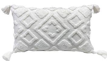 Díszpárna Boho 40/60 - fehér, Lifestyle, textil (40/60cm) - Mömax
