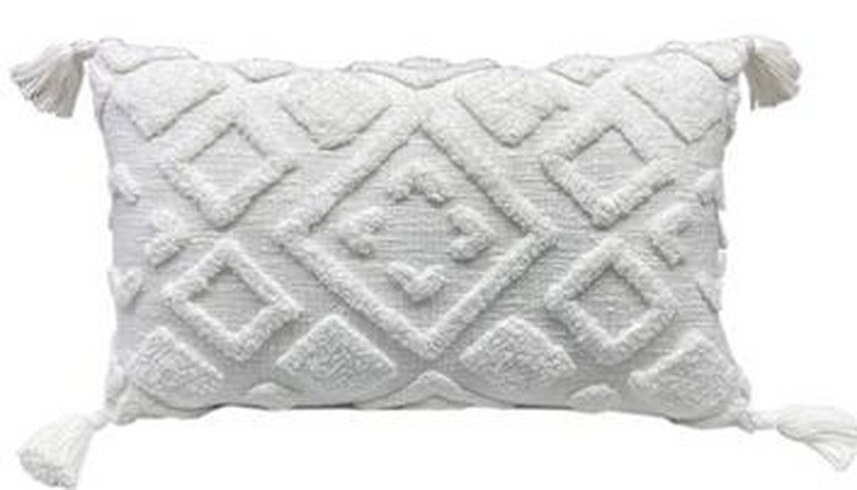 Pernă decorativă Boho cca. 40x60 cm - alb, Lifestyle, textil (40/60cm) - Mömax