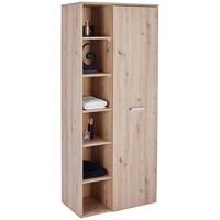 Dulap înalt Fresh - stejar Artisan, Konventionell, material pe bază de lemn (65/168,5/38,5cm) - Ondega