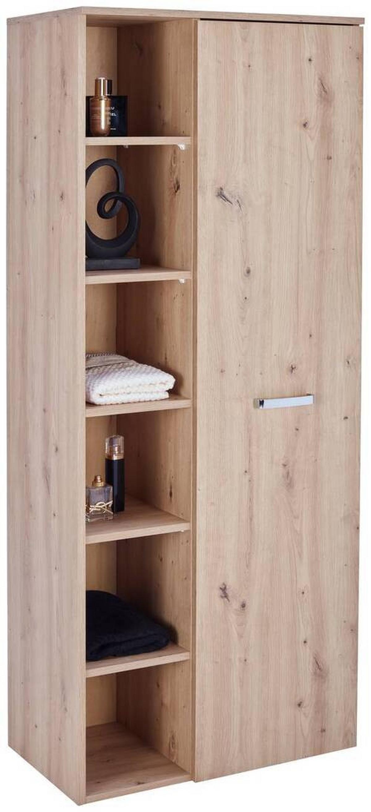 Dulap înalt Fresh - stejar Artisan, Konventionell, material pe bază de lemn (65/168,5/38,5cm) - Ondega