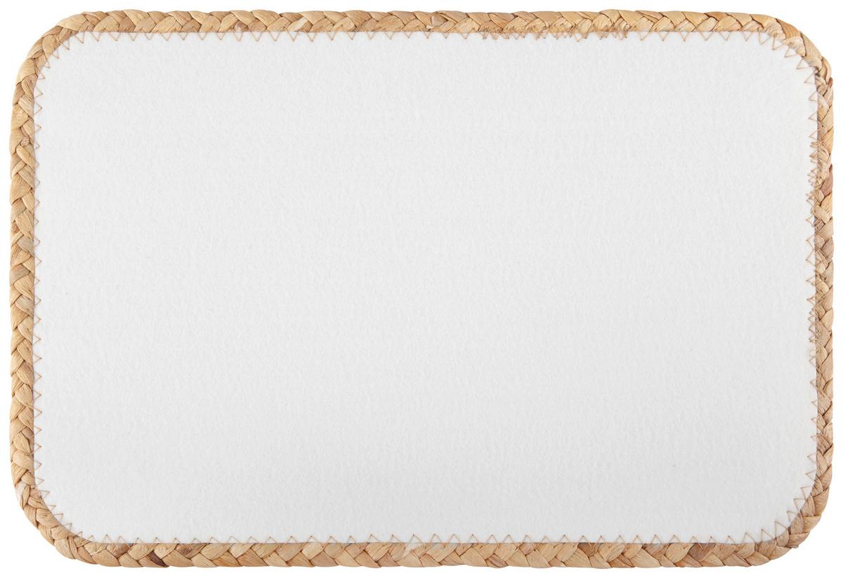 Étkezőalátét Felt - barna/fekete, textil/természetes anyagok (45/30cm) - Trendline