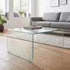 SOFFBORD WING - klar, Modern, glas (70/70/40cm) - Mömax