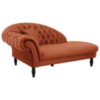 RECAMIER CUPIDO - ruginiu, Design, textil (216/91/103cm) - Mömax