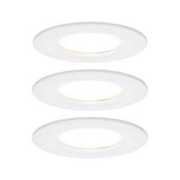 LED-Deckenleuchte Nova max. 3x 6,5 Watt, 3-teilig - Alufarben/Weiß, Basics, Metall (7.8cm) - Paulmann