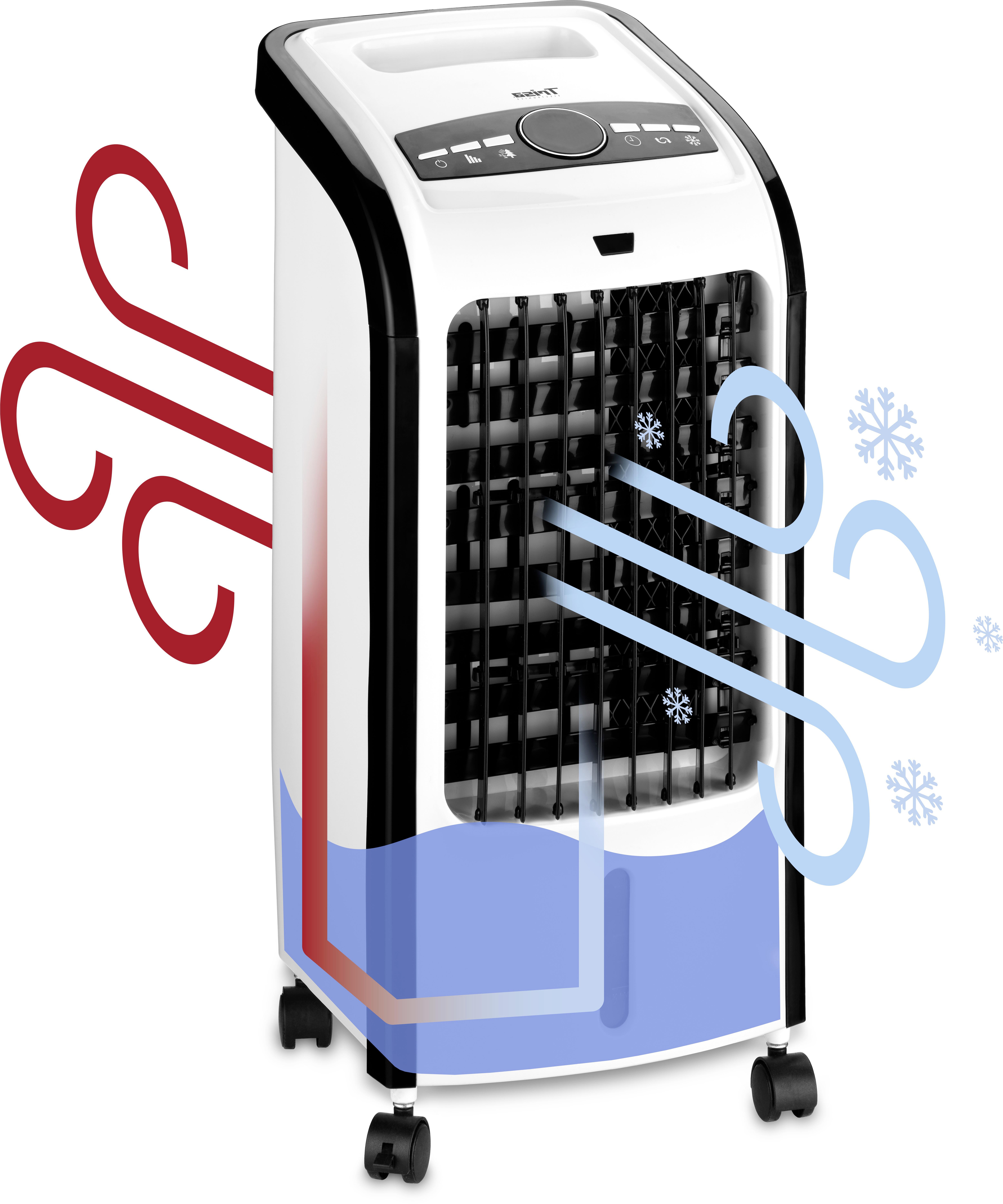 Luftkühler Hydro Cool Weiß - Weiß, Basics, Kunststoff (31/28/60cm) - Trisa Electronics