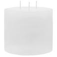 Sveča S Tremi Stenji Lia - bela, Moderno (12/10cm) - Mömax modern living