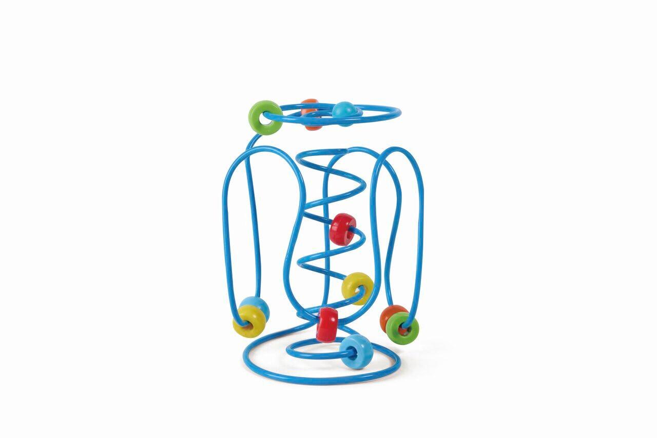 Készségfejlesztő Játék Hape - világoskék, Basics, műanyag/fa (11/11/11cm) - Hape
