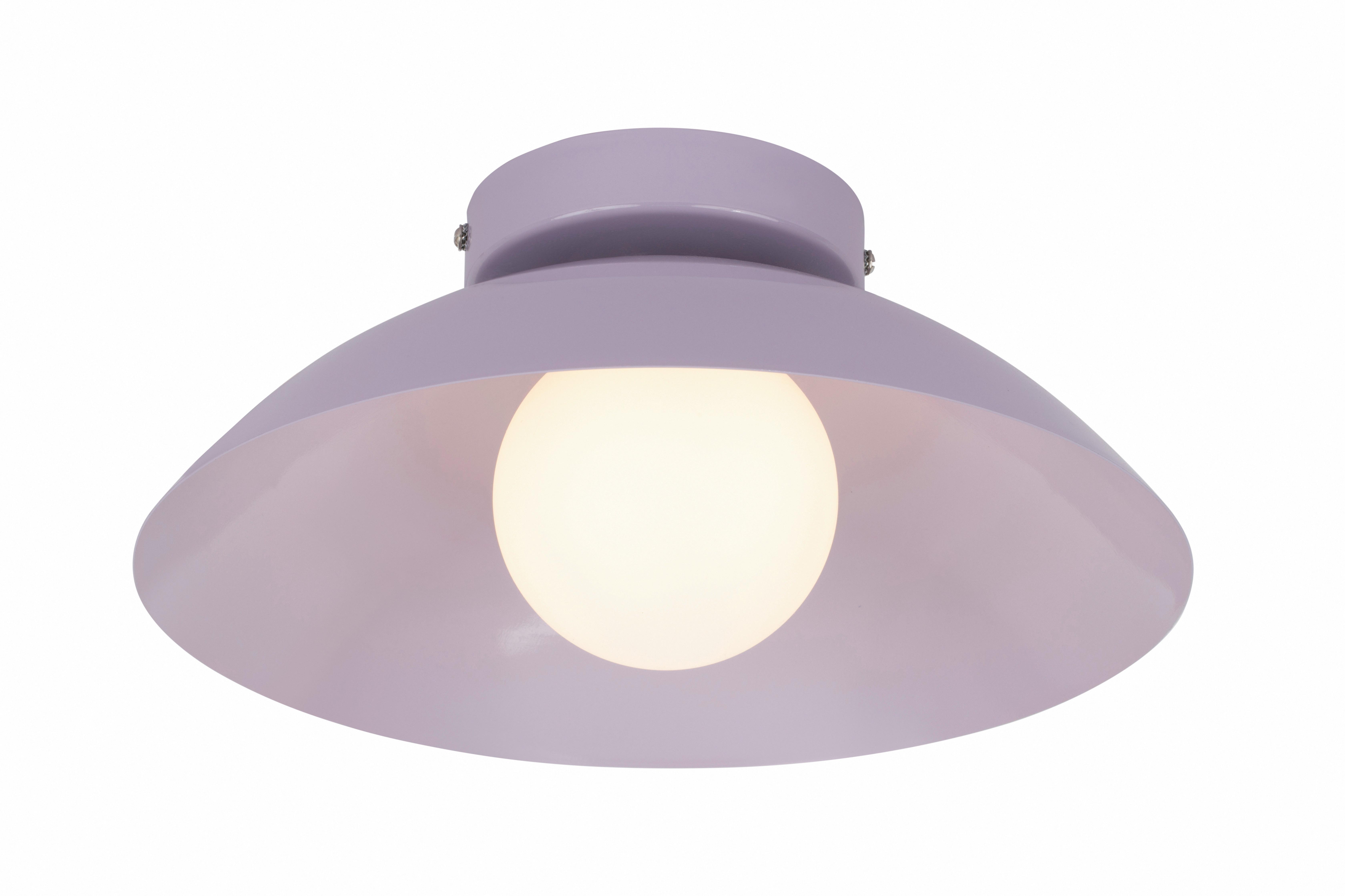 LAMPA SUFITOWA KIMI - liliowy, Design, tworzywo sztuczne/metal (30/15cm) - Collet's Monde