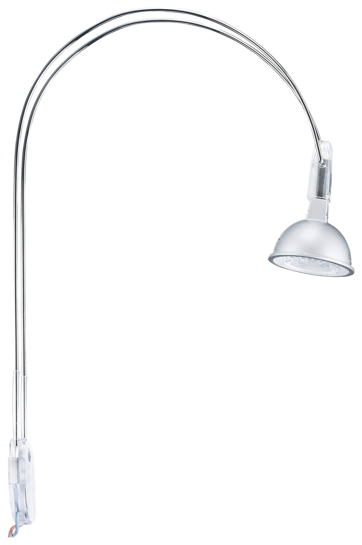 Spiegelleuchte Galeria LED II in Chromfarben max. 4 Watt - Chromfarben, Design, Metall (2,5/30/18cm) - Paulmann