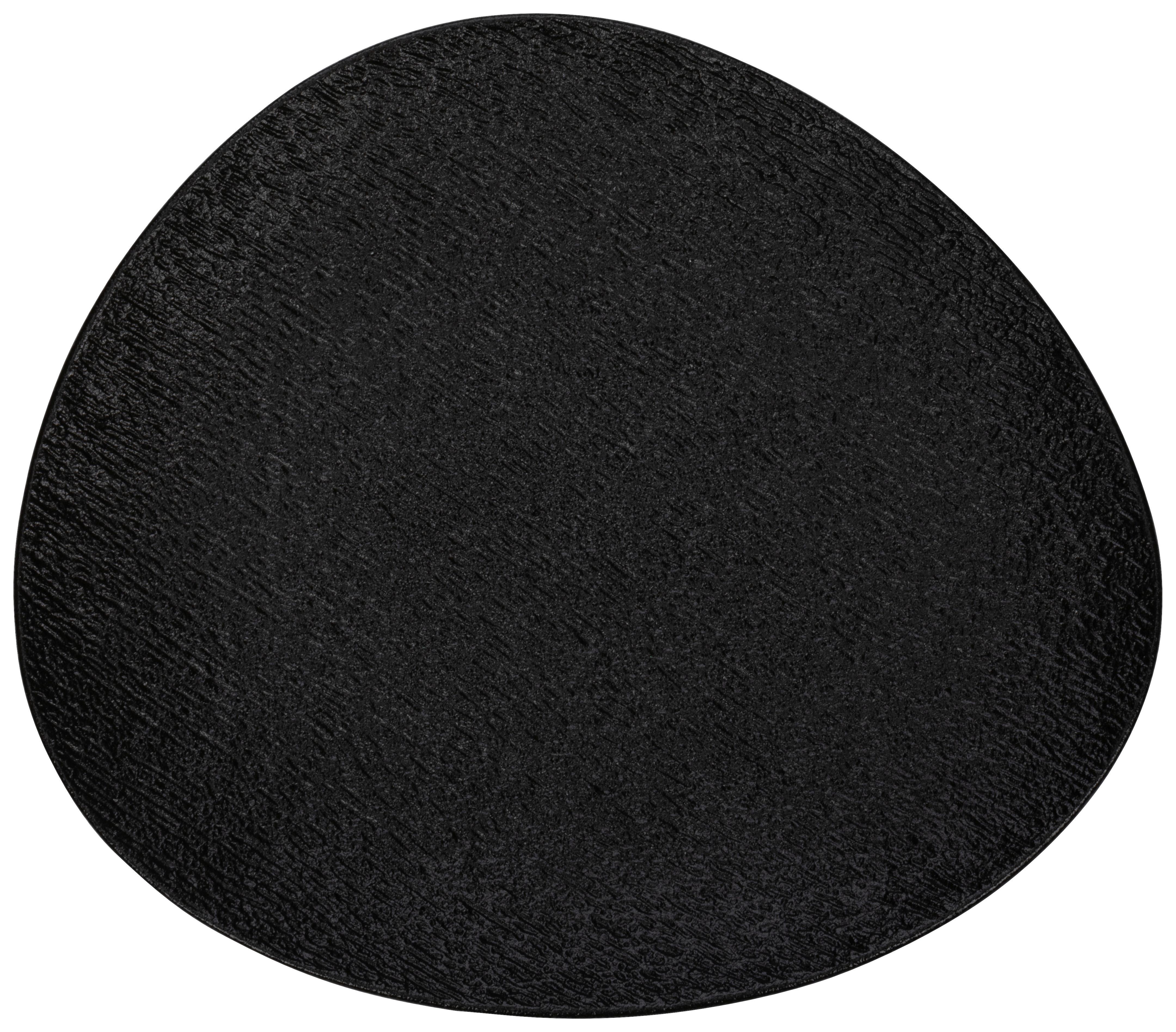 Dessertteller Haruki in Schwarz - Schwarz, MODERN, Keramik (22,8/20,1/2,2cm) - Mömax