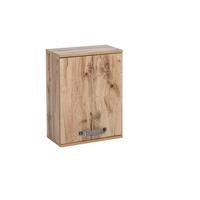 Hängeschrank Milan Eiche - Eichefarben, KONVENTIONELL, Holzwerkstoff/Metall (40,3/54,5/20cm) - MID.YOU