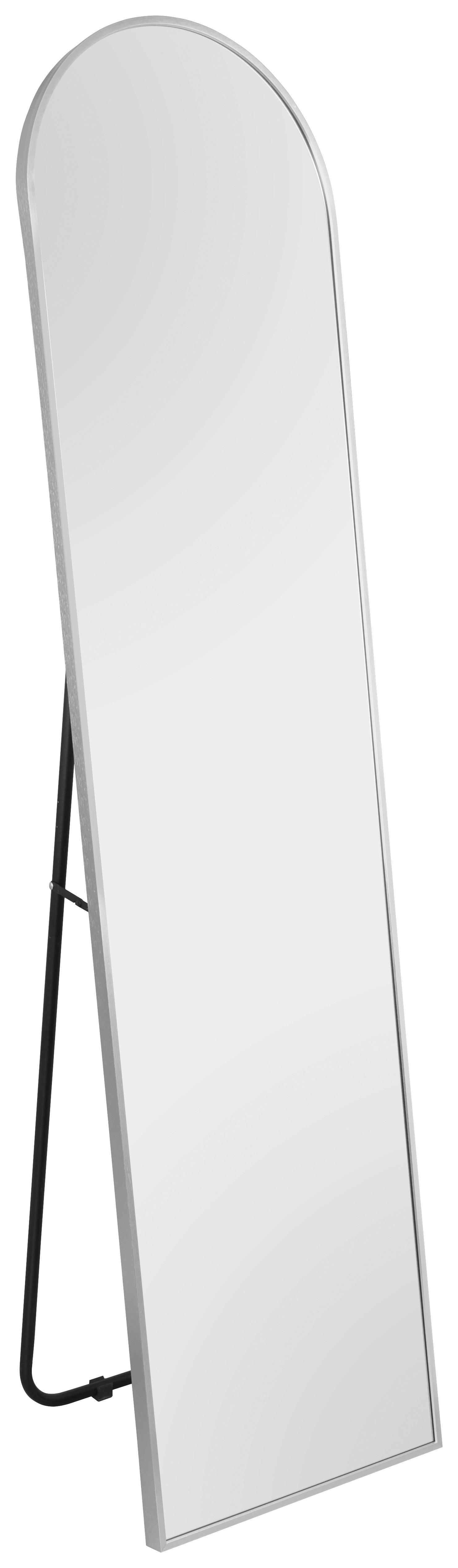 Álló Tükör Britt - ezüst, Modern, Üveg/fém (40/160cm) - Mömax