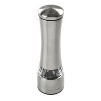 MŁYNEK DO SOLI I PIEPRZU 56150 - kolor stalowy, Basics, metal/ceramika (6,5cm) - Stanley Rogers