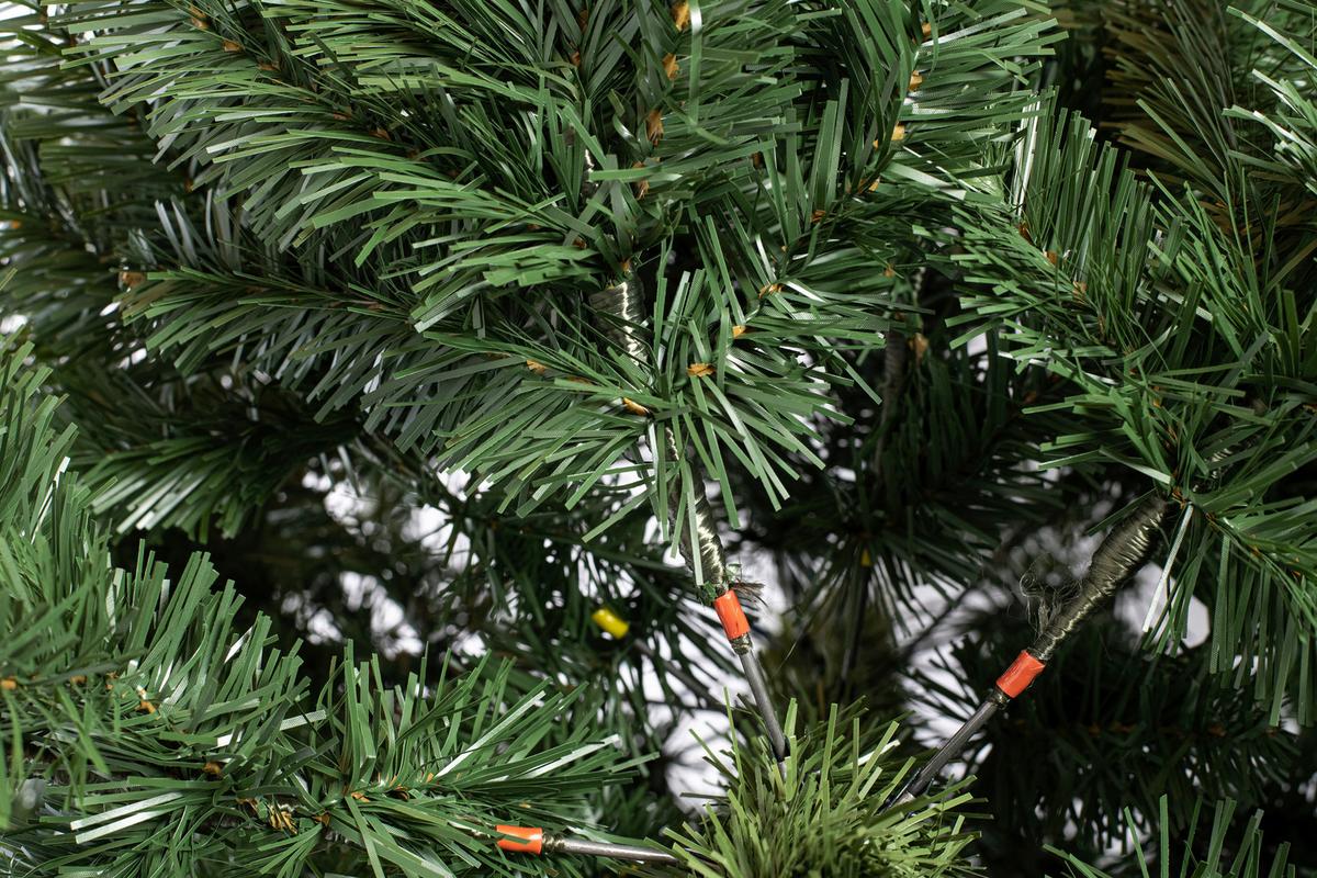 Weihnachtsbaum Evergreen Oxford Waldgrün H: ca. 210cm - Waldgrün, Basics, Kunststoff/Metall (124/210cm)