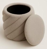 Ülőke Bézs Deho - bézs, Modern, faalapú anyag/textil (41,5/41cm)