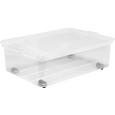 Unterbettroller Rita aus Kunststoff - Klar, Basics, Kunststoff (56/16.5/37cm) - MÖMAX modern living