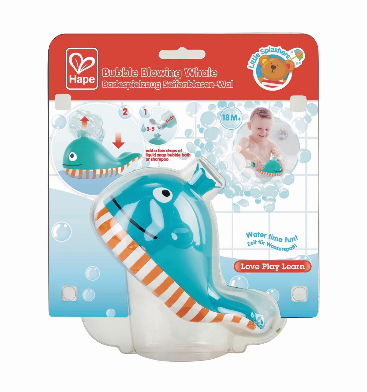Fürdőjáték Hape - többszínű, Basics, műanyag (16,8/8,5/24,4cm) - Hape