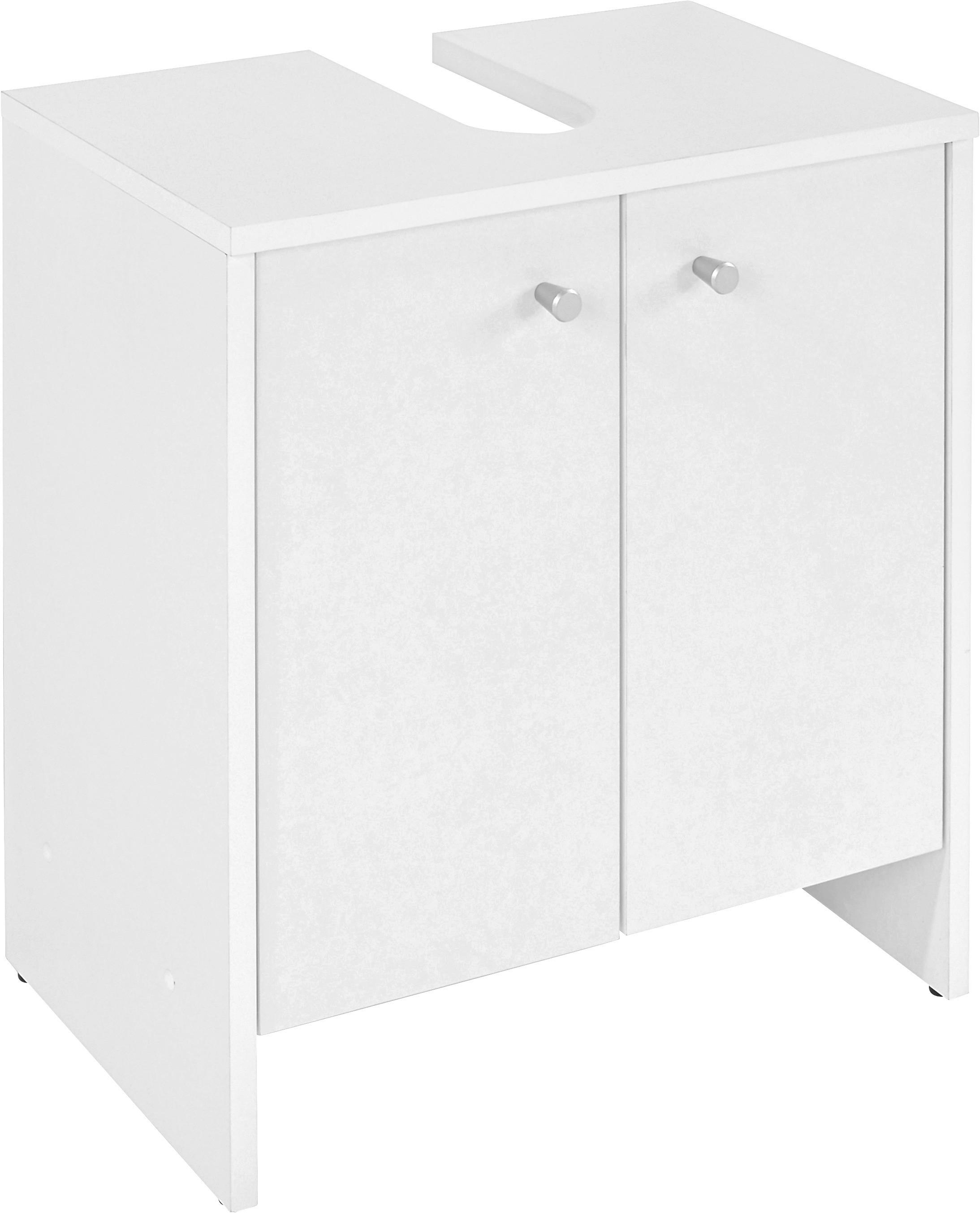 Element Ispod Umivaonika Klassik - bijela/boje aluminija, Konvencionalno, plastika (50/56/30cm)