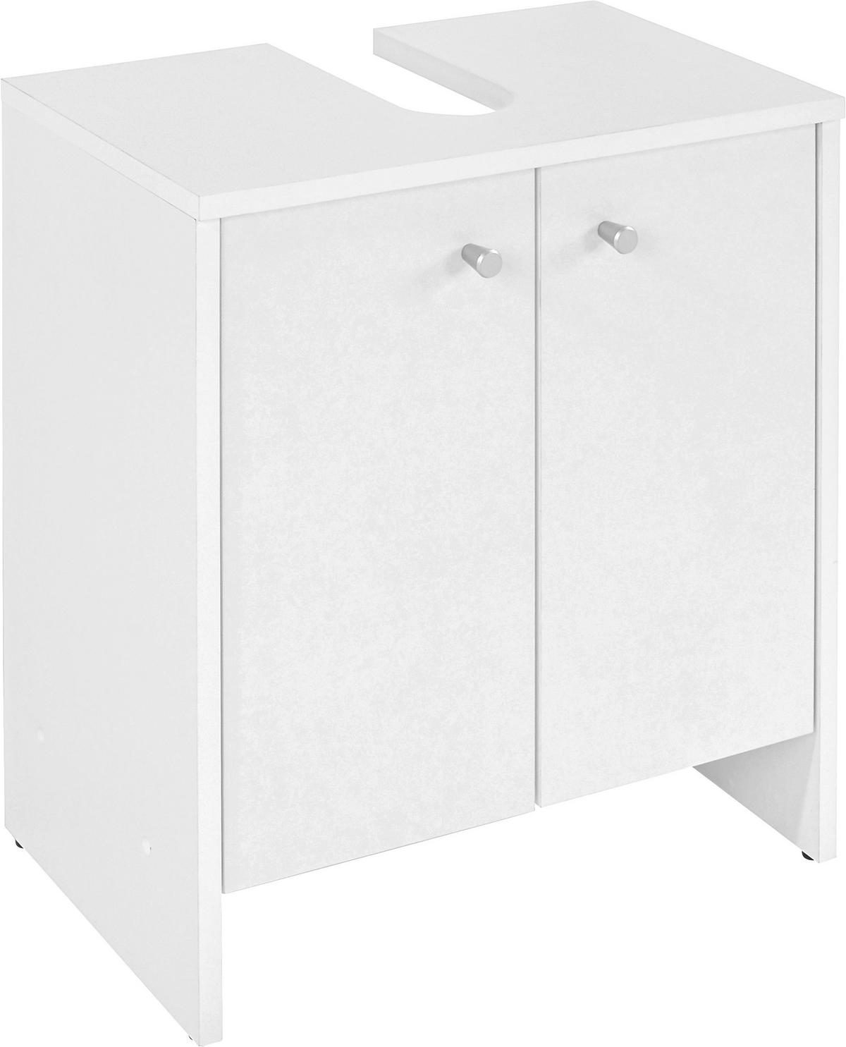 Element Ispod Umivaonika Klassik - bijela/boje aluminija, Konvencionalno, plastika (50/56/30cm)