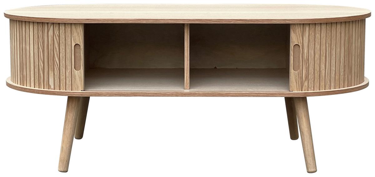 Stolić Skandy Ii - prirodne boje, Konvencionalno, drvni materijal/drvo (100/50/40cm) - Premium Living