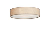 Deckenleuchte Soft Beige max. 60 Watt - Beige, Natur, Textil/Metall (44/44/14,2cm) - Belid