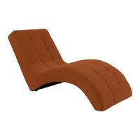 Fotoliu sezlong de relaxare LAGUNA - caisă, Modern, textil (68/80/167cm) - Mömax