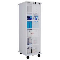 Omarica Za Prvo Pomoč Nilasu, Bela - bela, Moderno, steklo/leseni material (31/98/35cm) - MID.YOU