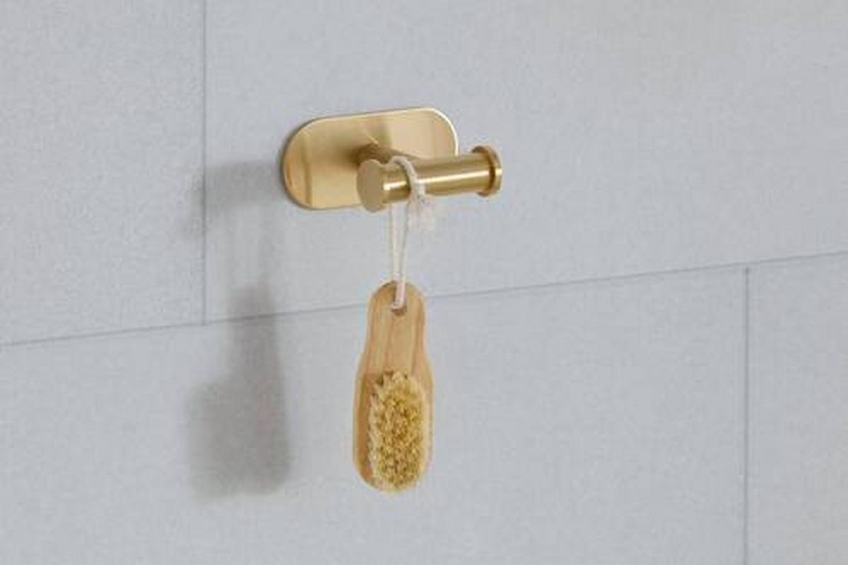 Dvostruka Kuka Orea - zlatne boje, Lifestyle, metal (10/4,5/6,5cm) - Wenko