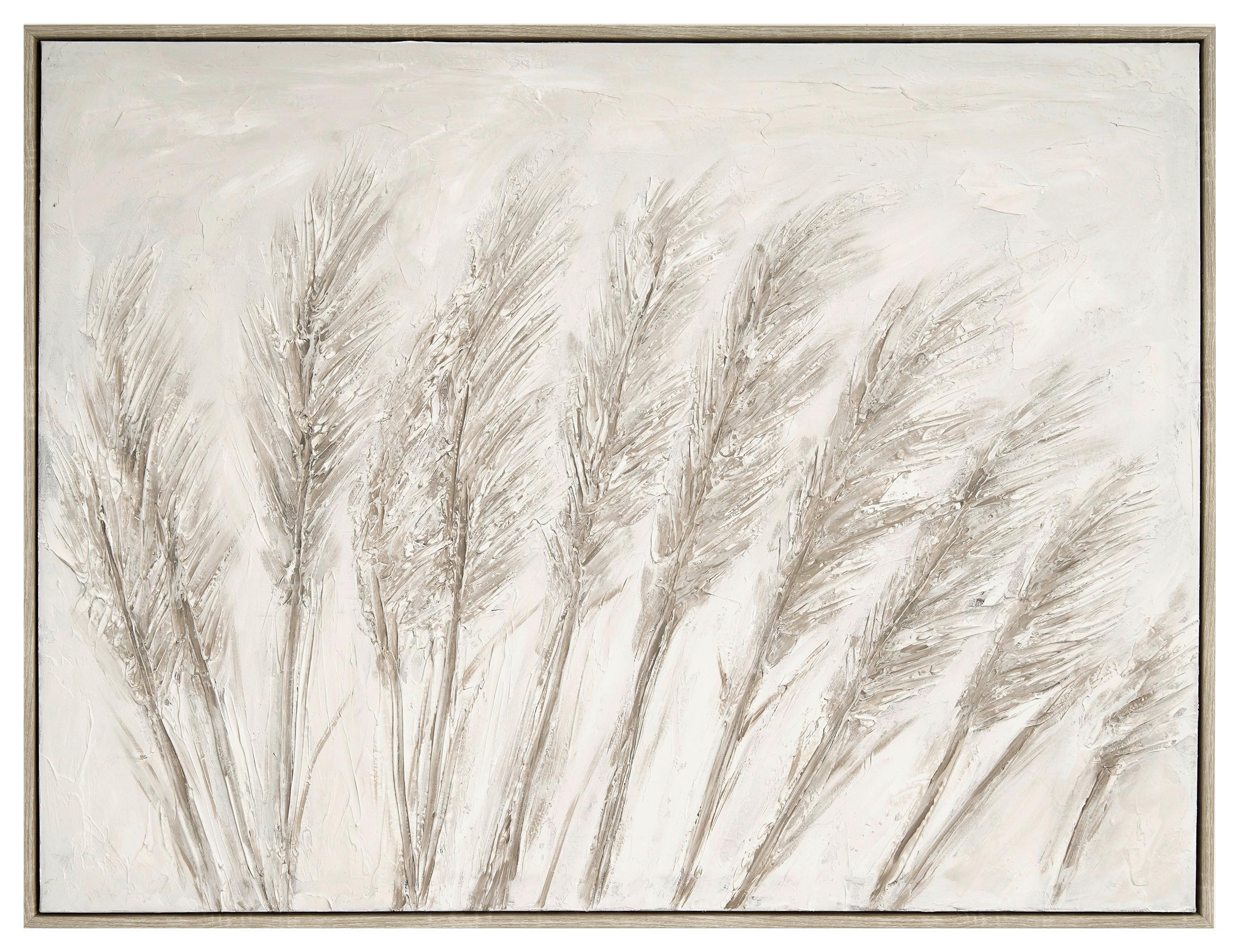 Slika Sa Ramom 62x72cm Diya - sivi hrast/višebojna, Moderno, metal/tekstil (62,4/82,4/5,1cm) - Mömax