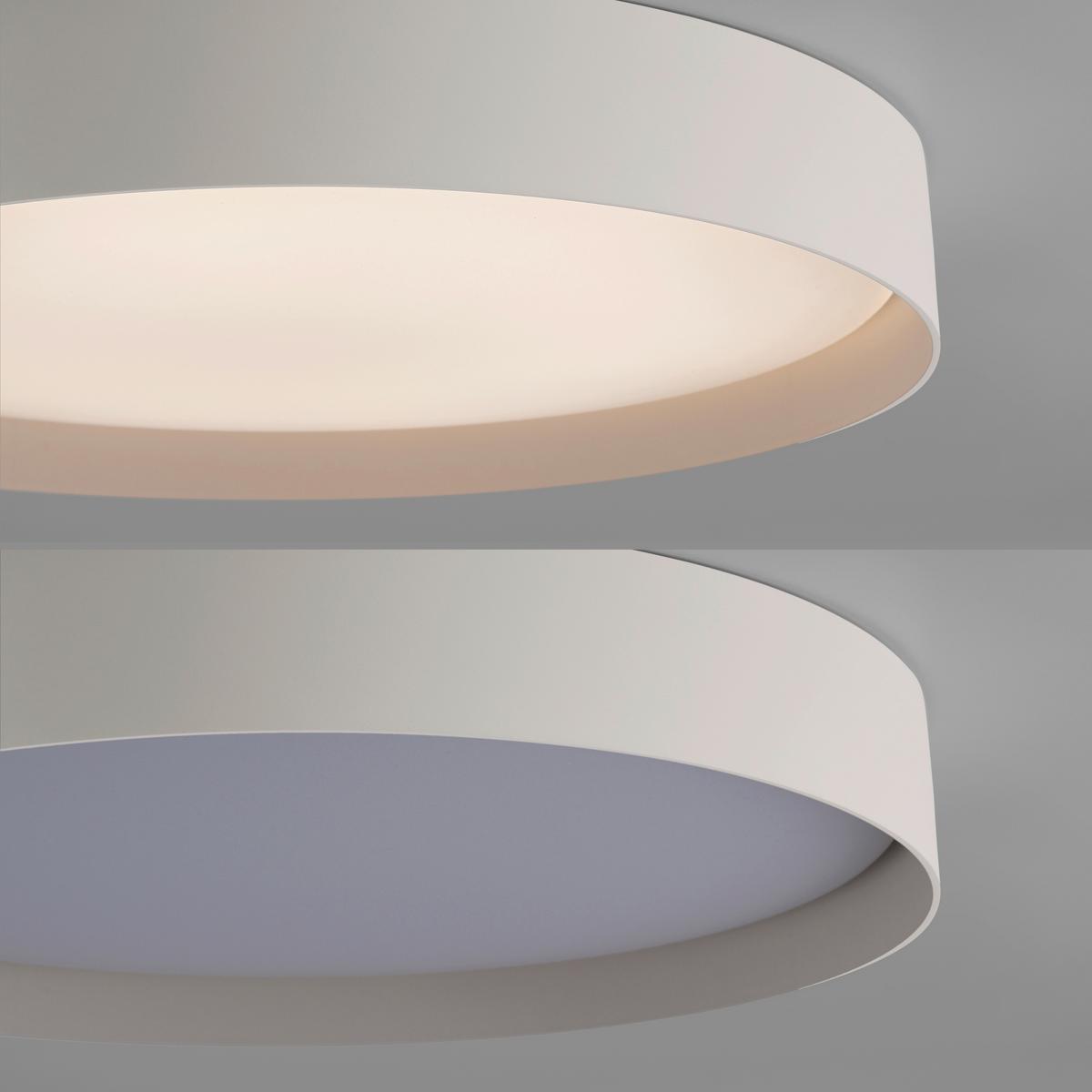LAMPA SUFITOWA LED 14595-39 TAVOLI - kolor piaskowy, Konventionell, tworzywo sztuczne/metal (49/49/7.3cm) - Schöner Wohnen