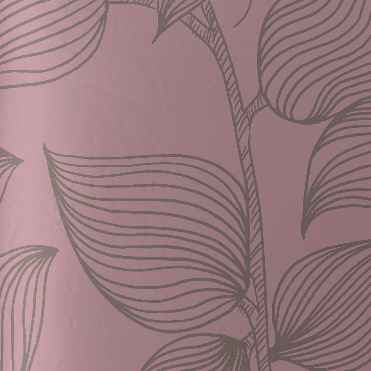 Bettwäsche Green House Mauve ca. 135x200cm - Mauve, Textil (135/200cm) - Modern Living