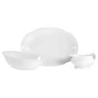 Kombinirani Servis Frederike, 3-Delni - bela, Basics, keramika - Creatable