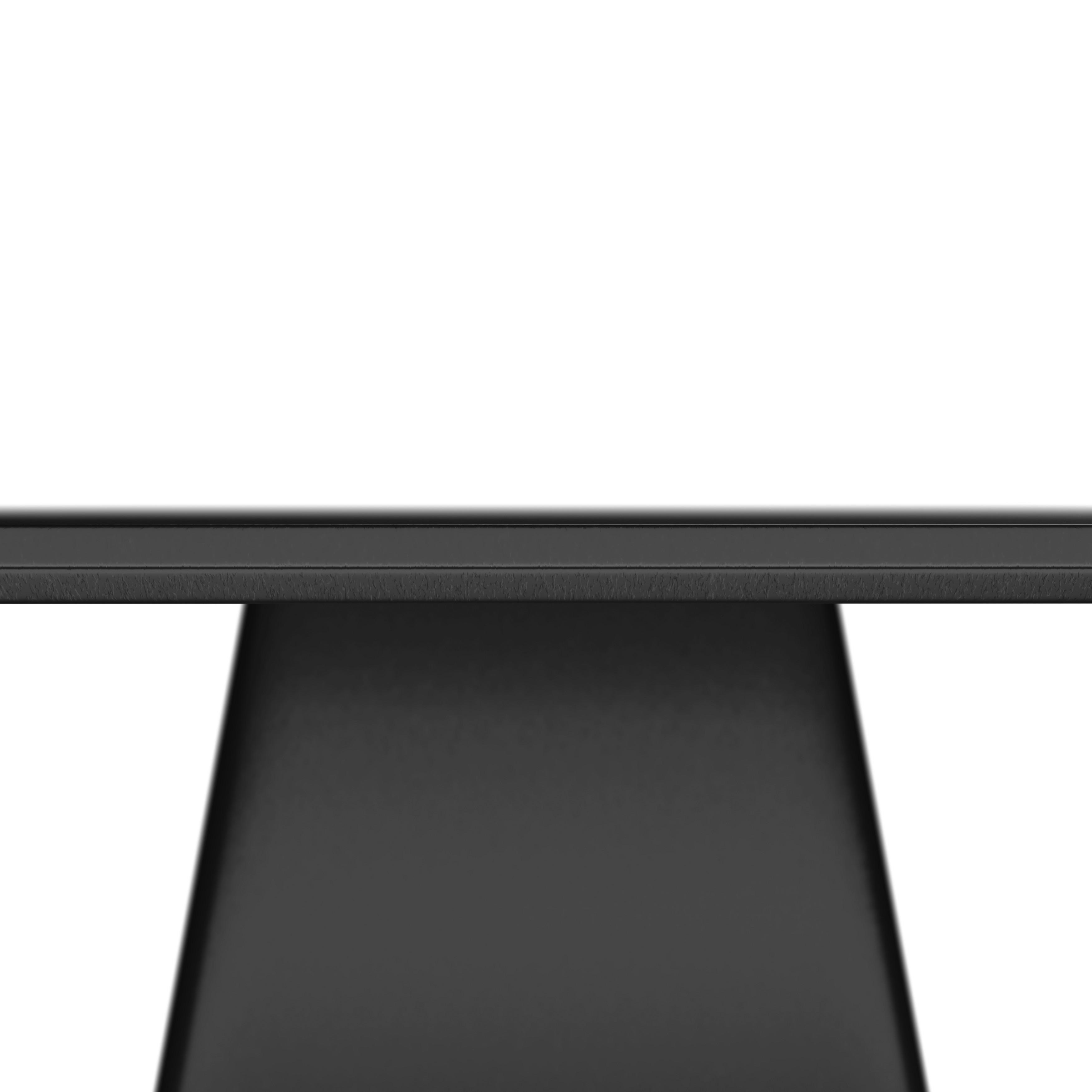SOFFBORD THIAGO - svart, Modern, trämaterial/sten (55/34/55/34/32/46cm) - Bessagi Home