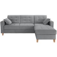 Colțar BERGEN - antracit, Design, textil (231/160cm) - Luca Bessoni