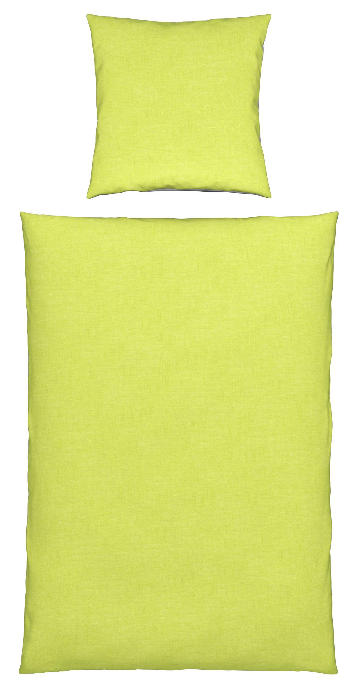 Bettwäsche Noah Wende in Gelb ca. 135x200cm - Gelb, Textil (135/200cm) - Modern Living