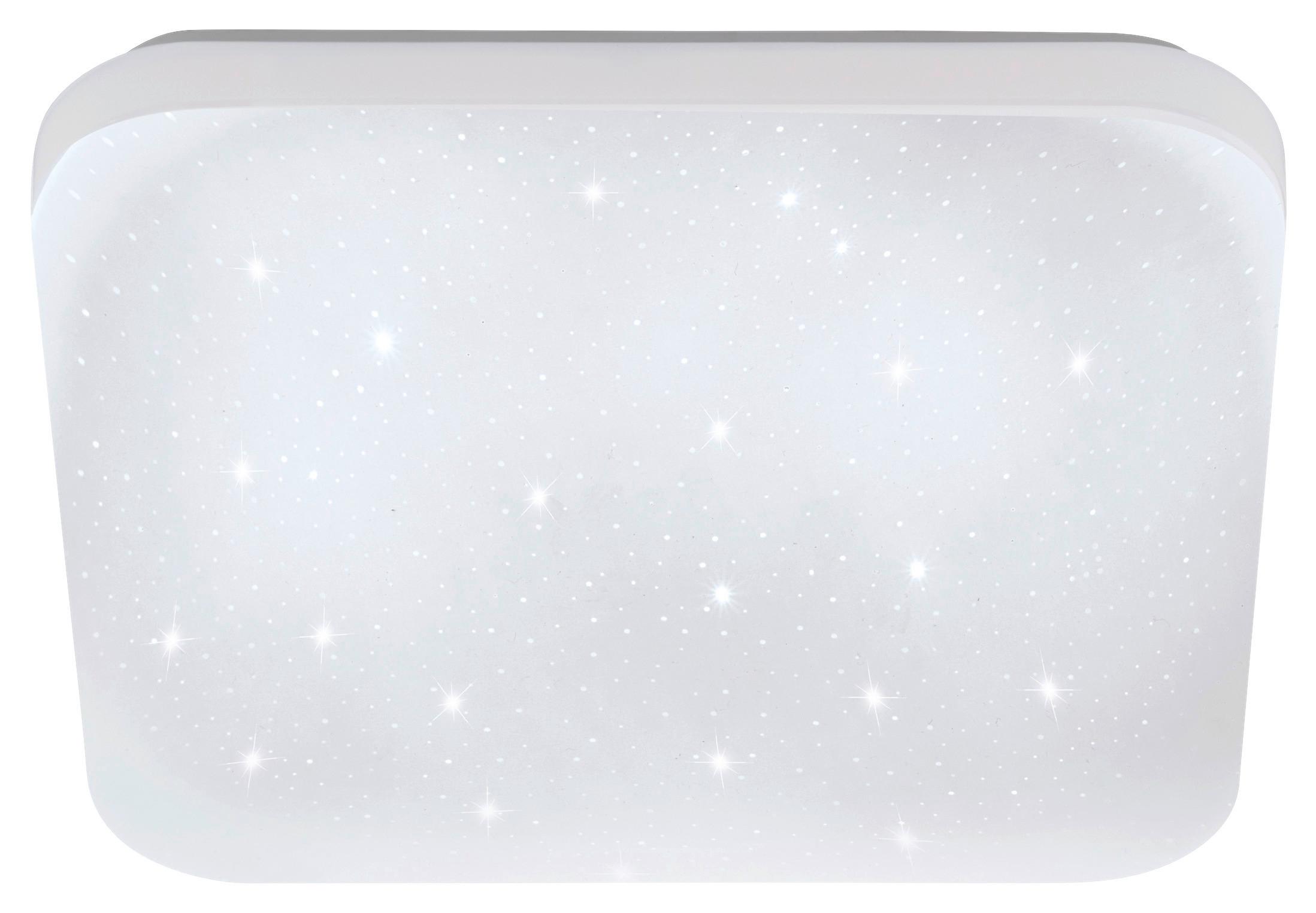 Led-deckenleuchte Frania-S - Weiss, Modern, Kunststoff/Metall (22/5,5/22cm) - Eglo