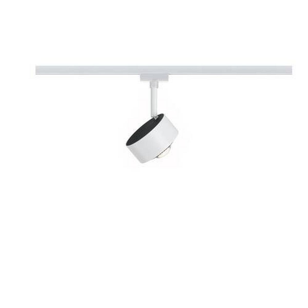 Schienensystem-Strahler Spot Aldan max. 8 Watt - Schwarz/Weiß, Basics, Metall (9,8cm) - Paulmann