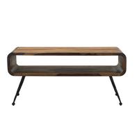 Măsuță De Cafea Wl7.415 - maro/negru, Design, lemn/metal (100/40/45cm) - MID.YOU