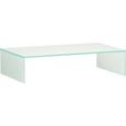 TV-Aufsatz in Weiß aus Glas - Weiß, Glas (60/14/35cm) - Mömax modern living TV-Aufsatz in Weiß aus Glas - Weiß, Glas (60/14/35cm) - Mömax modern living