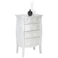 Kommode Silber - Transparent/Silberfarben, LIFESTYLE, Holzwerkstoff/Kunststoff (48/81/31,5cm) - MÖMAX modern living