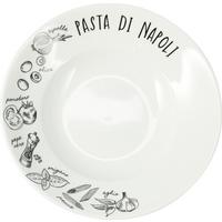 Tésztás Tányér Pasta - fehér, kerámia (28/6cm)