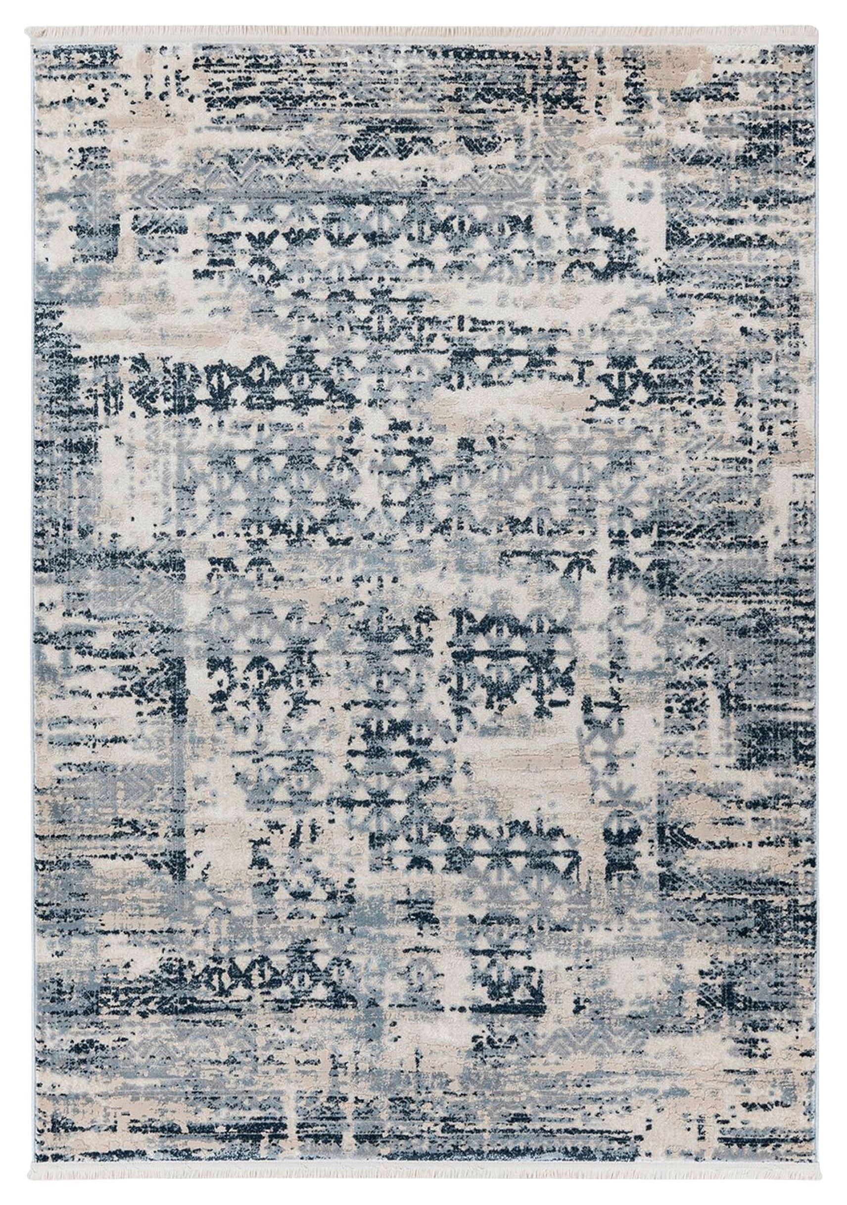 Vintage-teppich Adeon 300 - Blau, Konventionell, Textil (80/150cm) - Kayoom