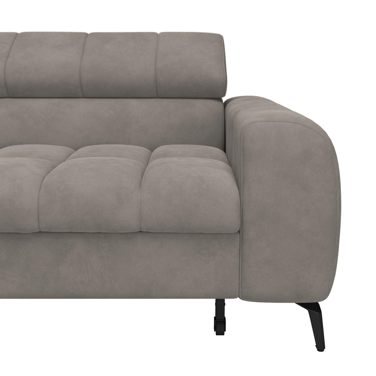 Coltar VOLF - negru/gri, Trend, plastic/textil (203/261cm)